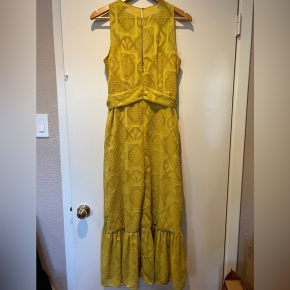 Sachin + Babi Anthropologie Jacquard Maxi Dress Size 6 - Picture 6 of 7